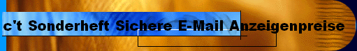 c't Sonderheft Sichere E-Mail Anzeigenpreise